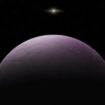 An artist rendering of the dwarf planet 2018 VG18, nicknamed “FaroutÓ in an image released by the Carnegie Institution for Science in Washington
